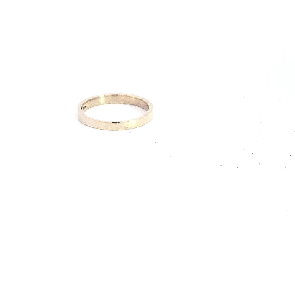 14K Yellow Gold Sapphire and Diamond Ring - Size 6