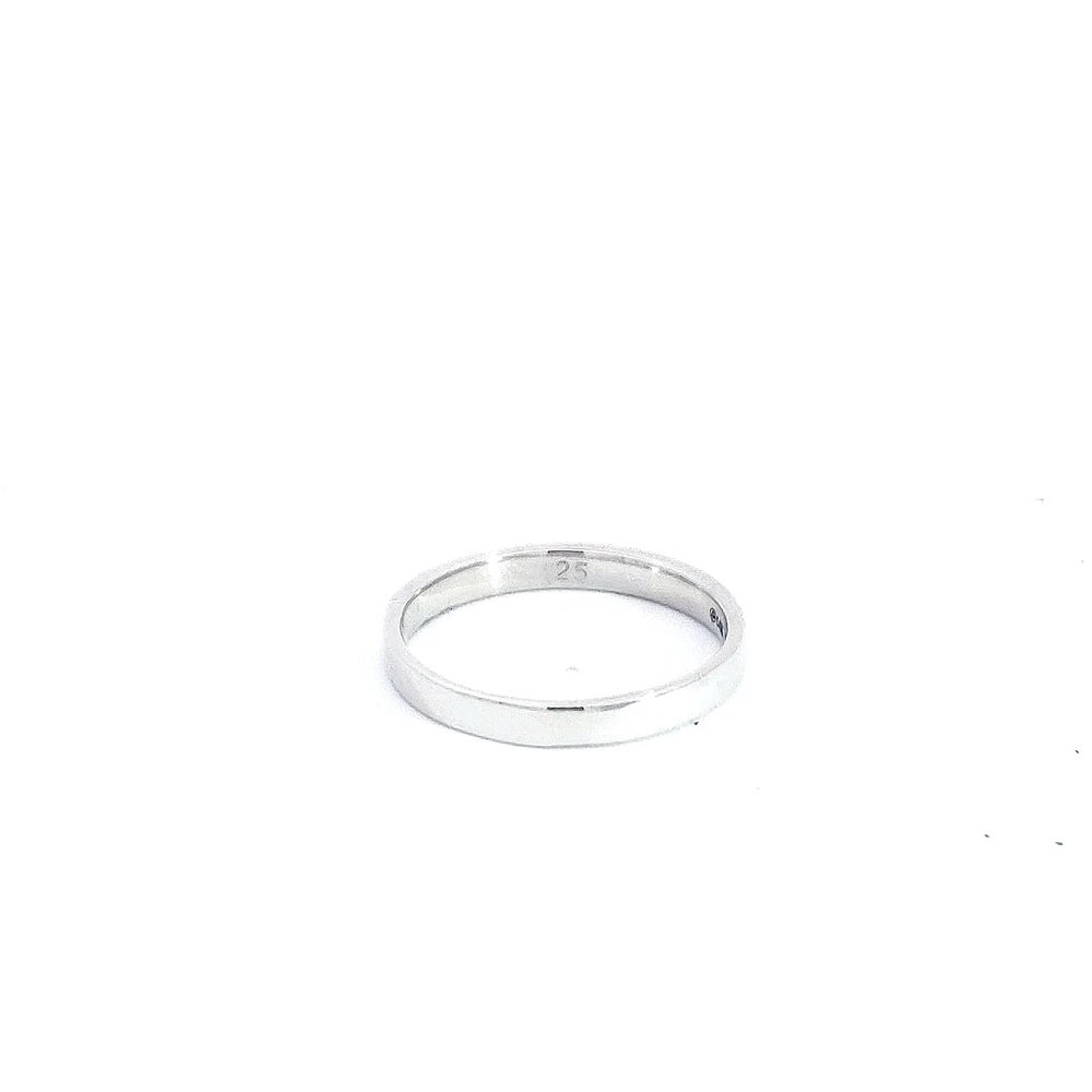 14K White Gold Emerald and Diamond Ring - Size 6