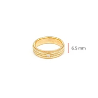 14K Yellow Gold 0.07cttw Canadian Diamond Gents Diamond Ring, size 10