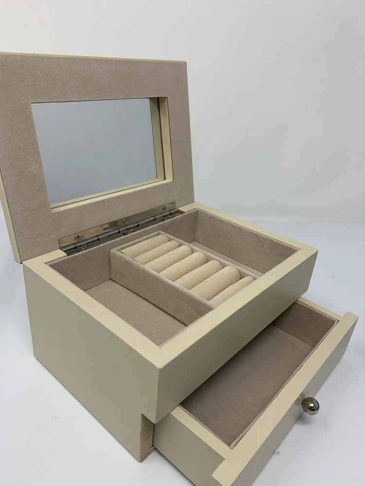 Flower Jewellery Box with Drawer
