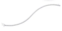 10K White Gold 2.00cttw Diamond Tennis Bracelet, 7"