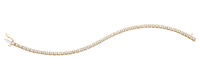 10K Yellow Gold 1.50cttw Diamond Tennis Bracelet, 7" - Yellow Gold