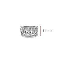 14K White Gold 0.50cttw Diamond Ring, size 6.5