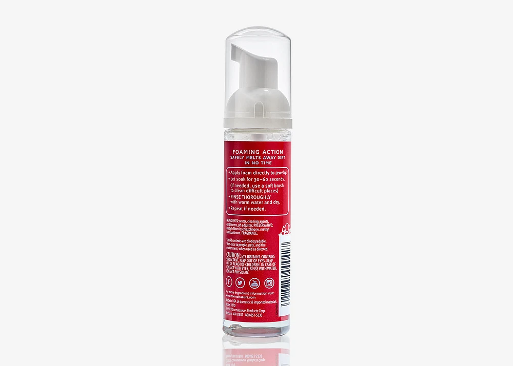 Connoisseurs Jewellery Cleaner - All Purpose Cleansing Foam