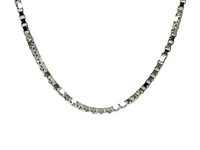 Sterling Silver Box Chain, 20" 1.6mm lobster clasp