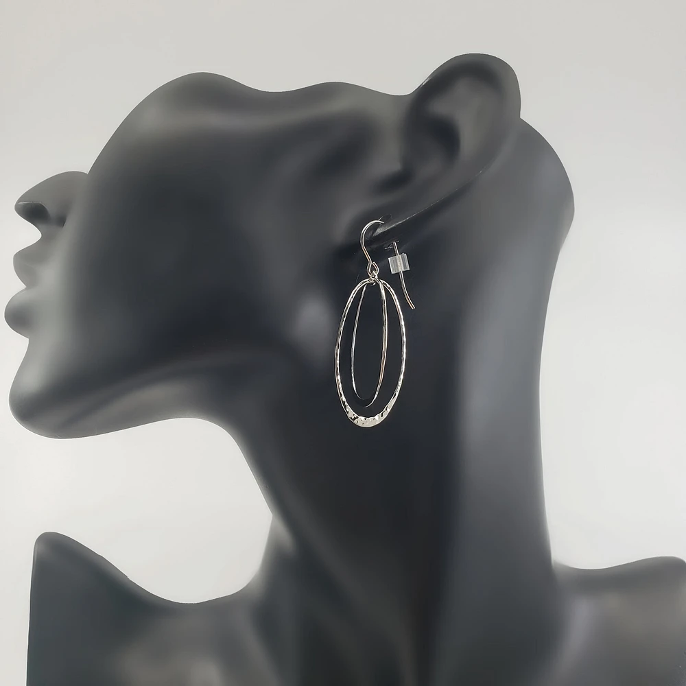 Sterling Silver Earrings 46mm