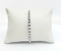 Sterling Silver & Cubic Zirconia Bracelet 7"