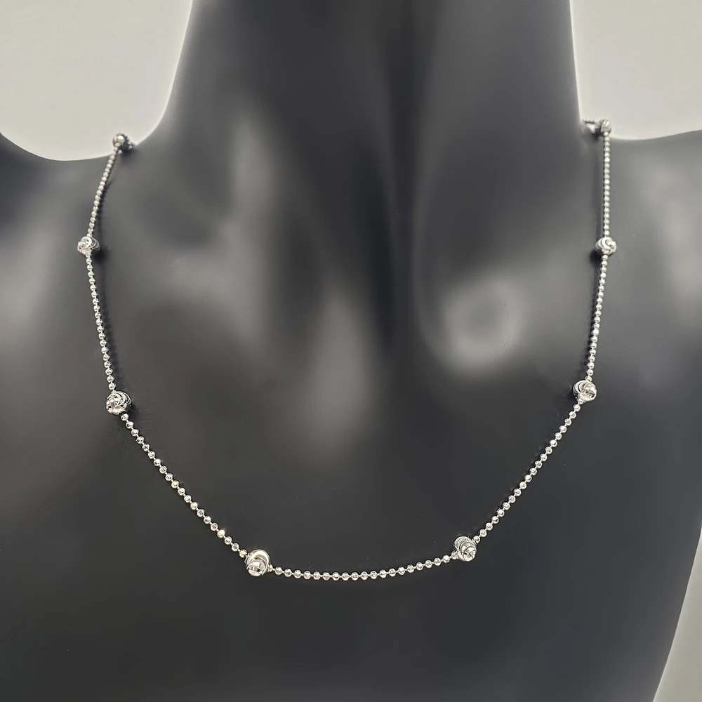 Sterling Silver Ball Chain 18"