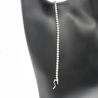 925 Sterling Silver Cubic Zirconia Bracelet - 7 Inches