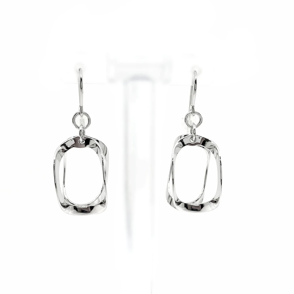 Sterling Silver Earrings 36mm