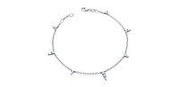 14K White Gold 0.50cttw Canadian Diamond Tennis Bracelet