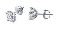 14K White Gold 0.40cttw Canadian Diamond Stud Earrings