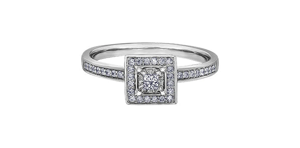 Canadian Diamond Engagement Ring