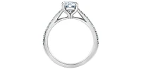 14K Gold 1.23cttw Lab Grown Diamond Engagement Ring - /