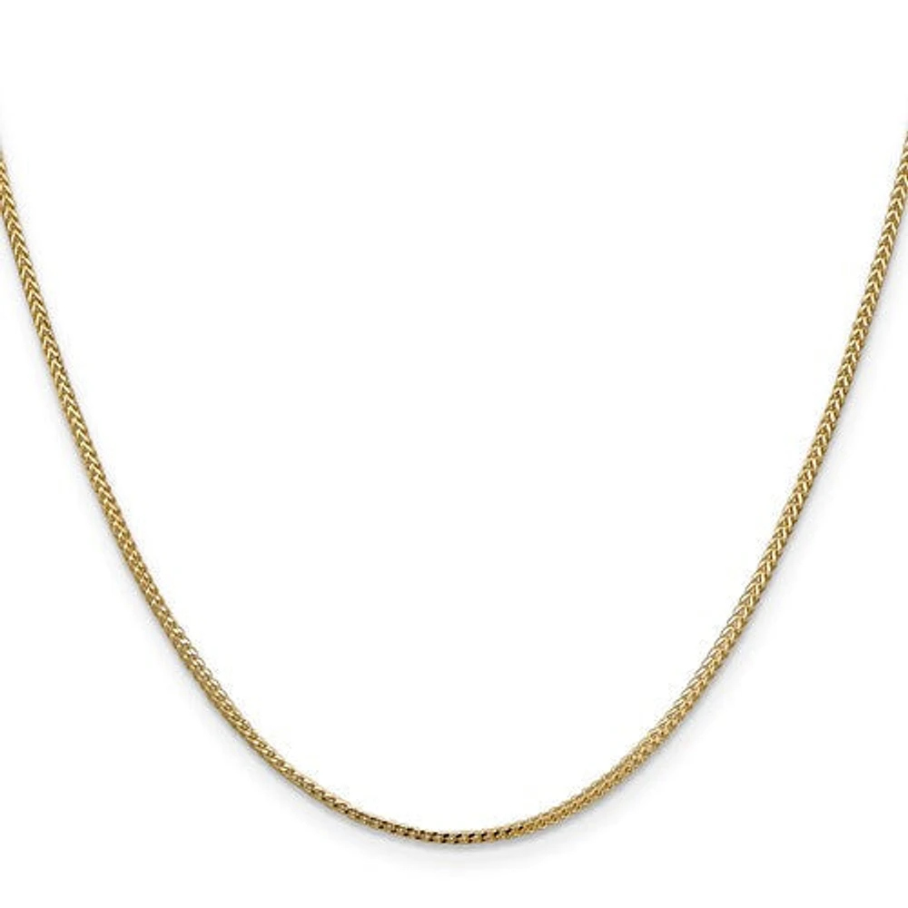 14K Gold 2.0mm Franco Chain - /