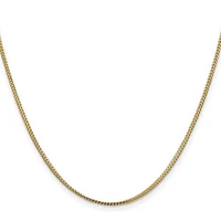 14K Gold 2.0mm Franco Chain - /