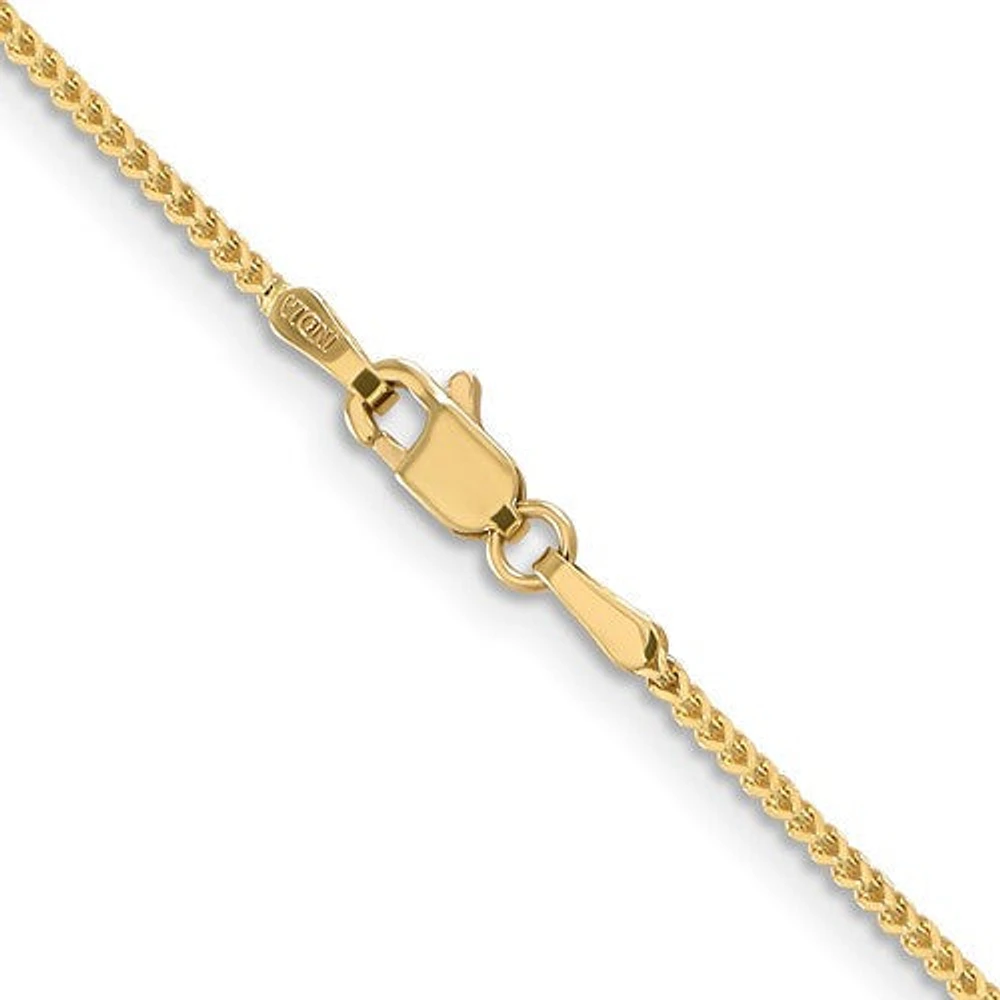 14K Gold 2.0mm Franco Chain - /