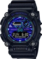 Casio G-Shock Analog Digital Watch, Virtual Blue Series GA900VB-1A