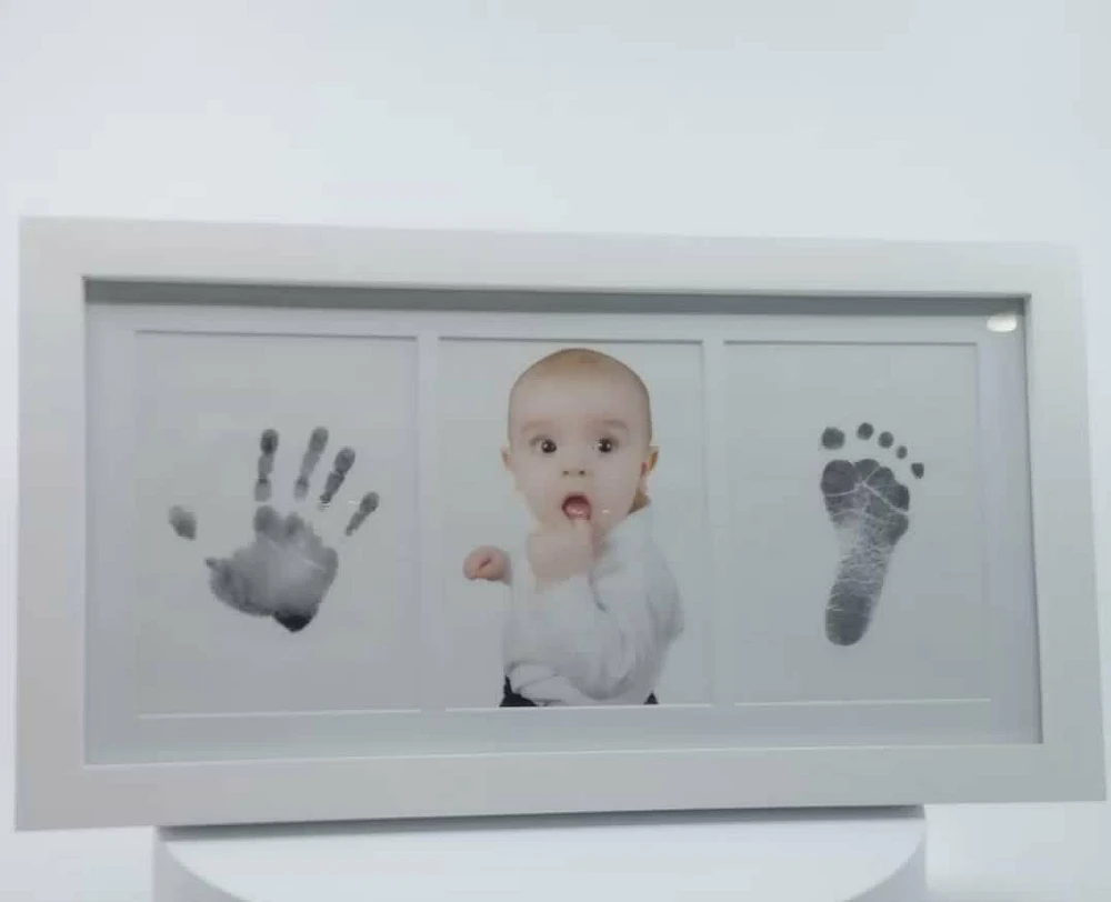 Hand/Foot Print White Frame