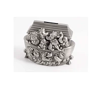Pewter Noah's Ark Piggy Bank