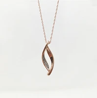 Rose Gold Diamond Pendant
