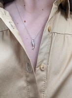 Two-Tone Diamond Pendant