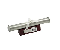 Pewter Certificate Holder with Engravable Stand