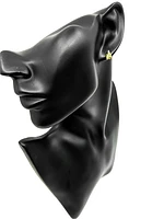 10K Yellow Gold 1.40cttw Genuine Peridot and 0.025cttw Diamond Earrings