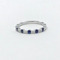 Sapphire and Diamond Ring