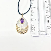 Silver Amethyst Pendant