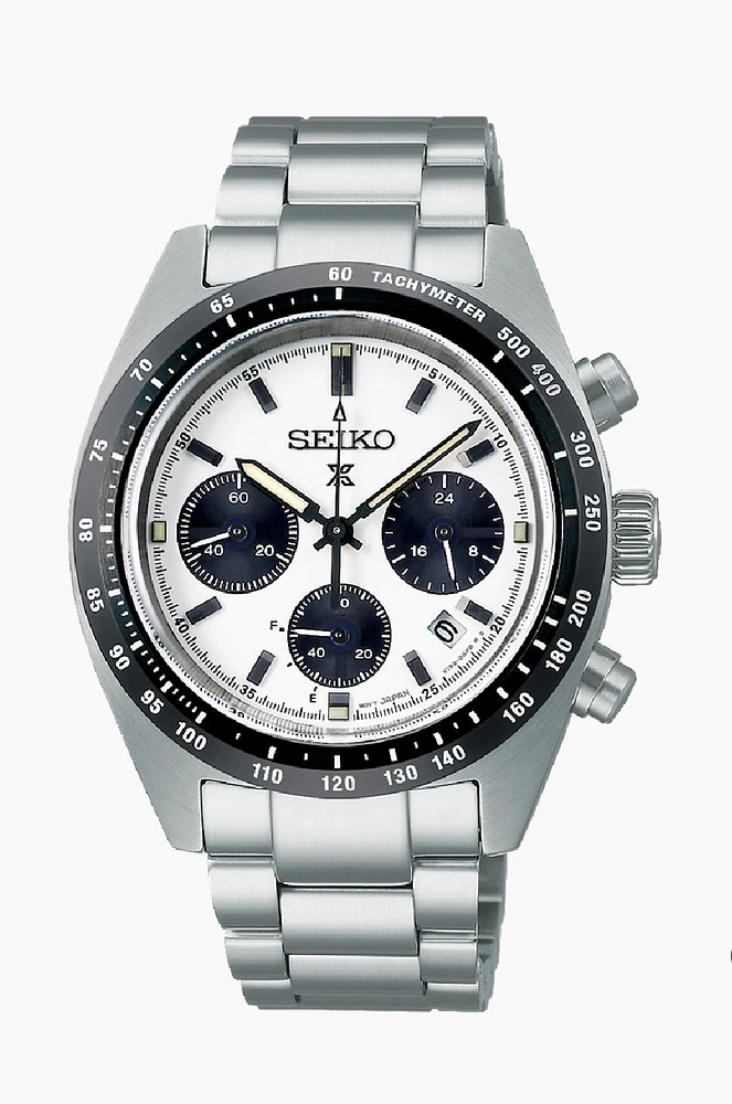 SEIKO Prospex Solar Chronograph "Panda" Watch SSC813 - Shipping Immediately
