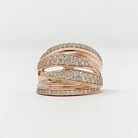 Rose Gold and Diamond Ring