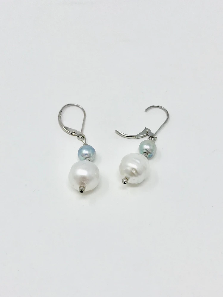 Southsea Pearl Drop Earrings