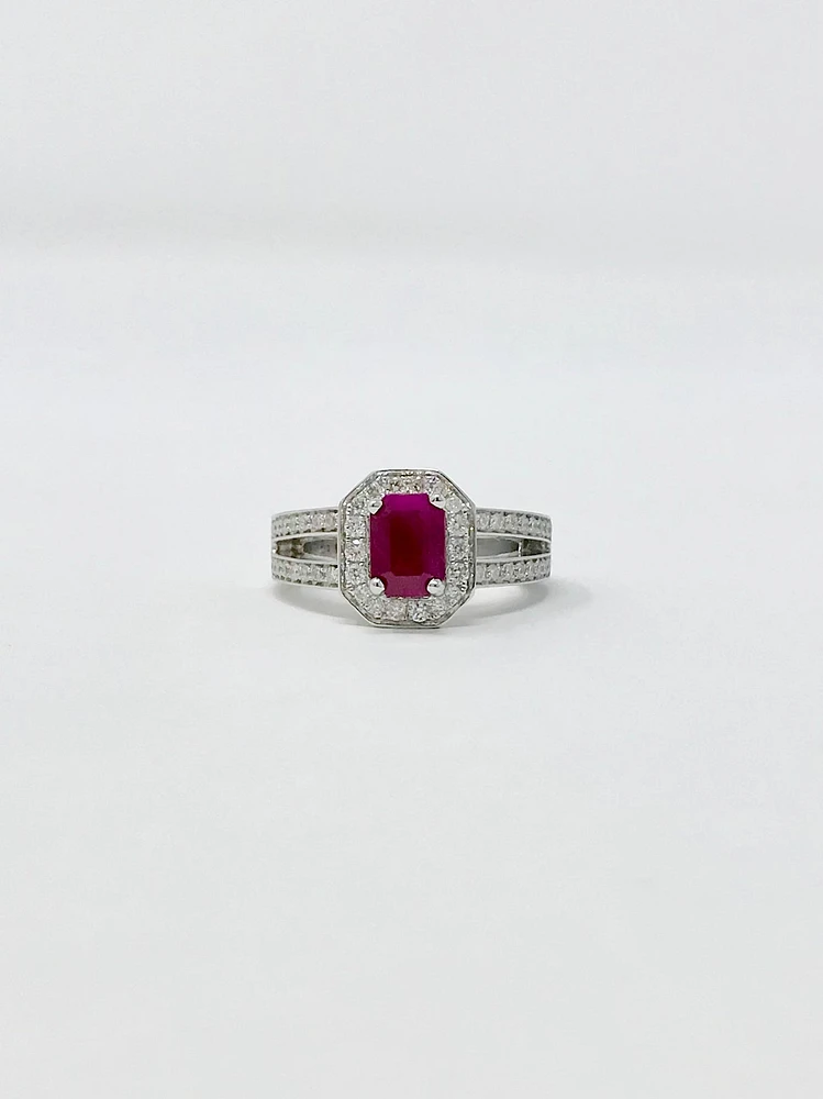 Ruby and Diamond Ring