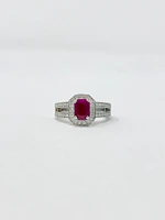 Ruby and Diamond Ring