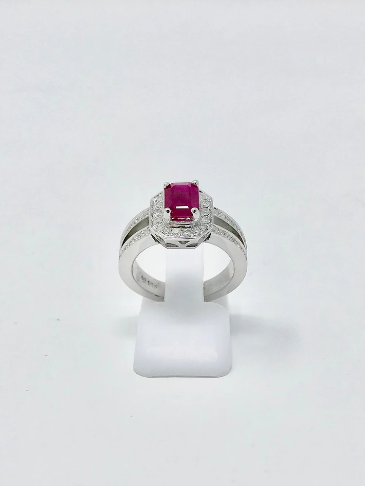 Ruby and Diamond Ring