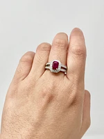 Ruby and Diamond Ring