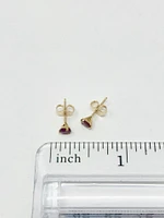 Ruby Stud Earrings