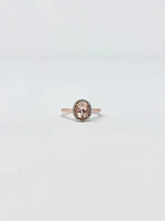 Morganite and Diamond Ring