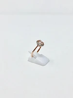 Morganite and Diamond Ring
