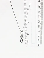 Silver and Diamond Necklace