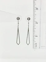 14K Gold 0.44cttw Diamond Dangle / Chandelier Earrings