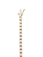 10K Yellow Gold 1.50cttw Diamond Tennis Bracelet, 7" - Yellow Gold