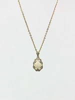 Opal and Diamond Necklace