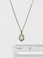 Opal and Diamond Necklace