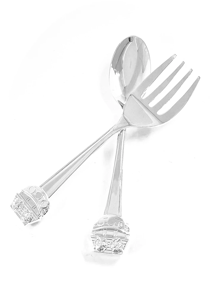 Noah's Ark Cup/Spoon & Fork set