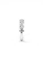 10K White Gold 0.35cttw Diamond Ring, size 6.5