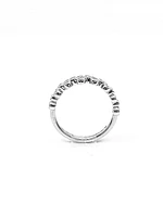 10K White Gold 0.35cttw Diamond Ring, size 6.5