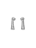 10K White Gold 0.32cttw Diamond Dangle/Drop Earrings