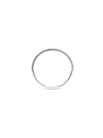 10K/14K White Gold Diamond Pave Band - Diamonds cttw / 4